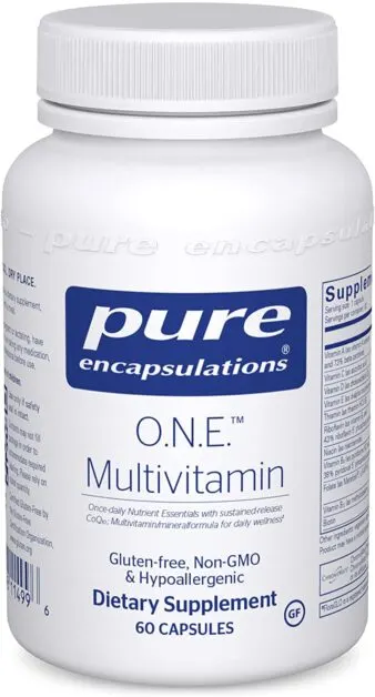 pure encapsulations ONE multivitamin