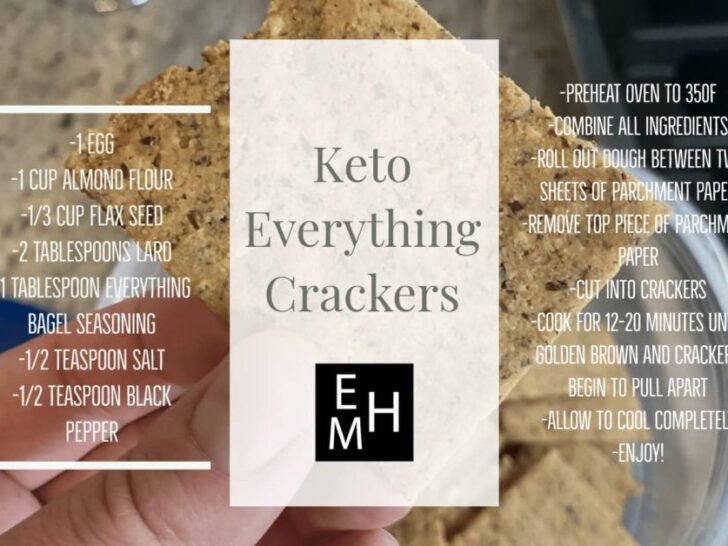Keto Everything Cracker Recipe