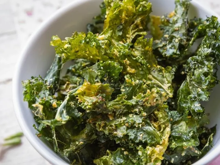 homemade keto kale chips