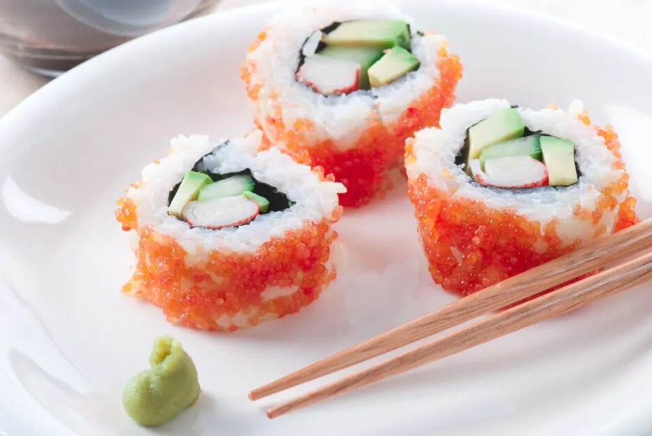 comfort food sushi