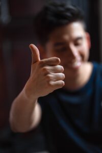 Guy Giving Thumbs Up