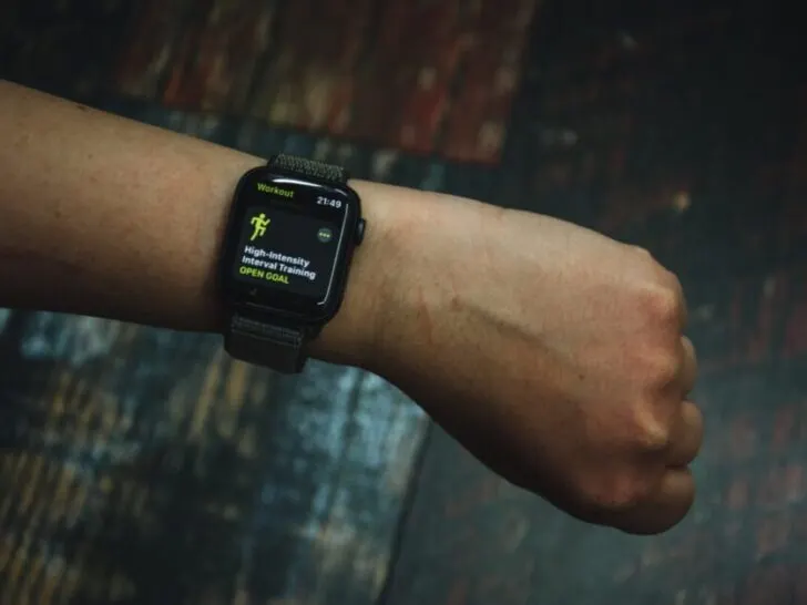 Guy Wearing Apple Watch