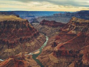 Image of Colorado River Running Through Grand Canyon