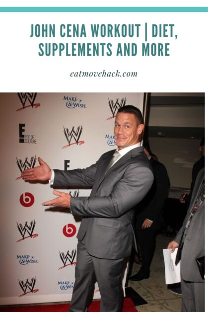 John Cena Workout Diet, Supplements and More