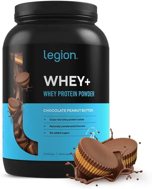 Legion Whey+ Whey Isolate Protein Powder