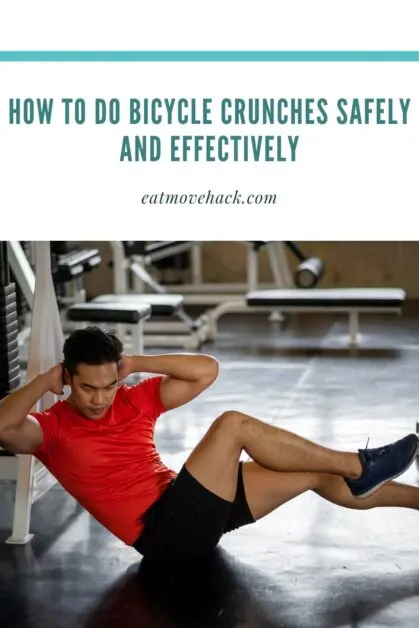How to do Bicycle Crunches Safely and Effectively