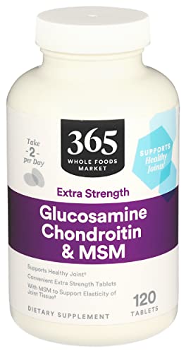 365 by Whole Foods Market, Glucosamine Chondroitin X Strength MSM